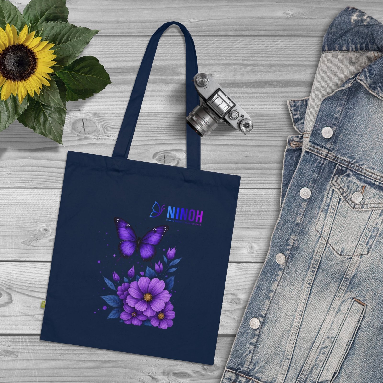 Butterfly Tote-Simple Doesn't Mean Invisible