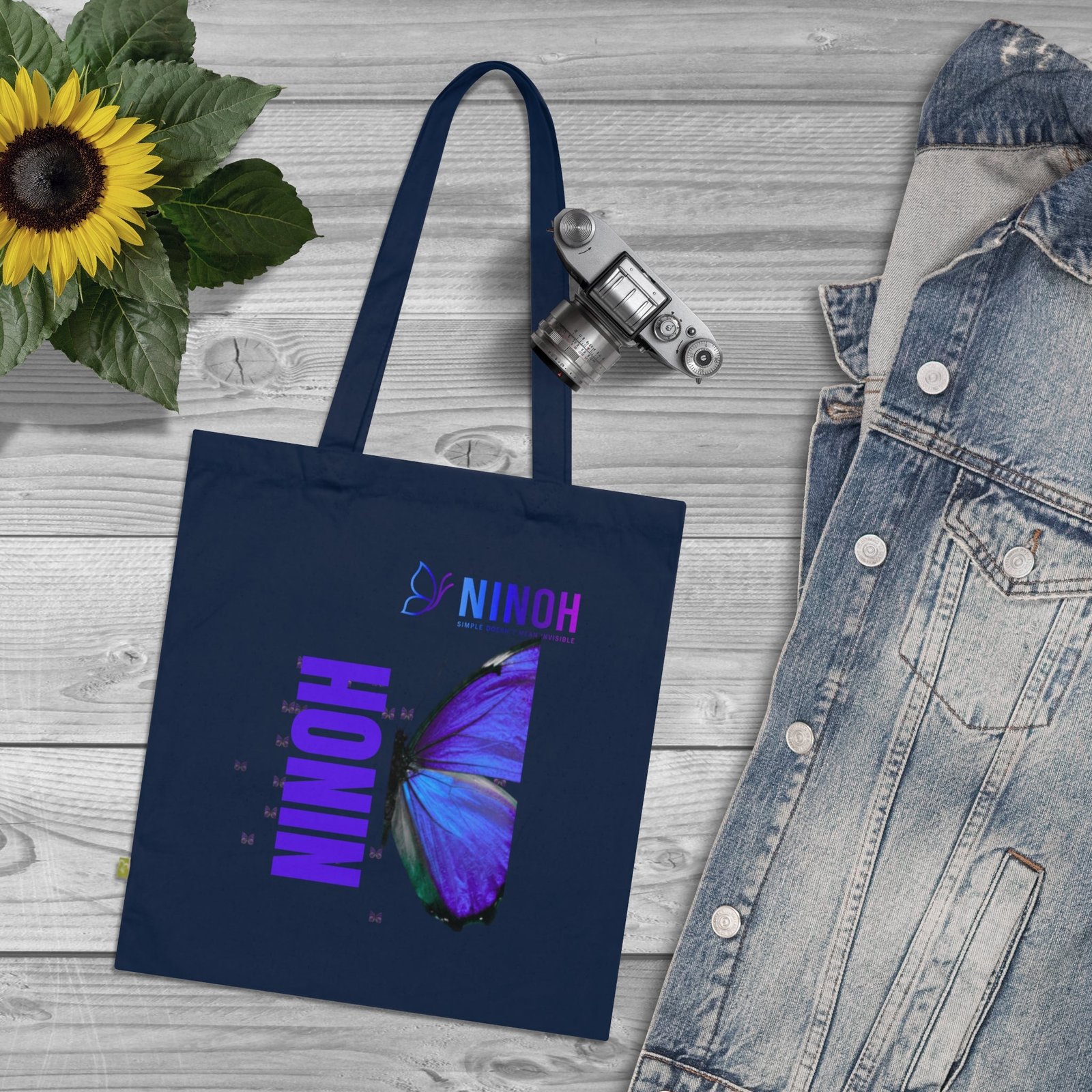 Butterfly Tote- Simple Doesn't Mean Invisible