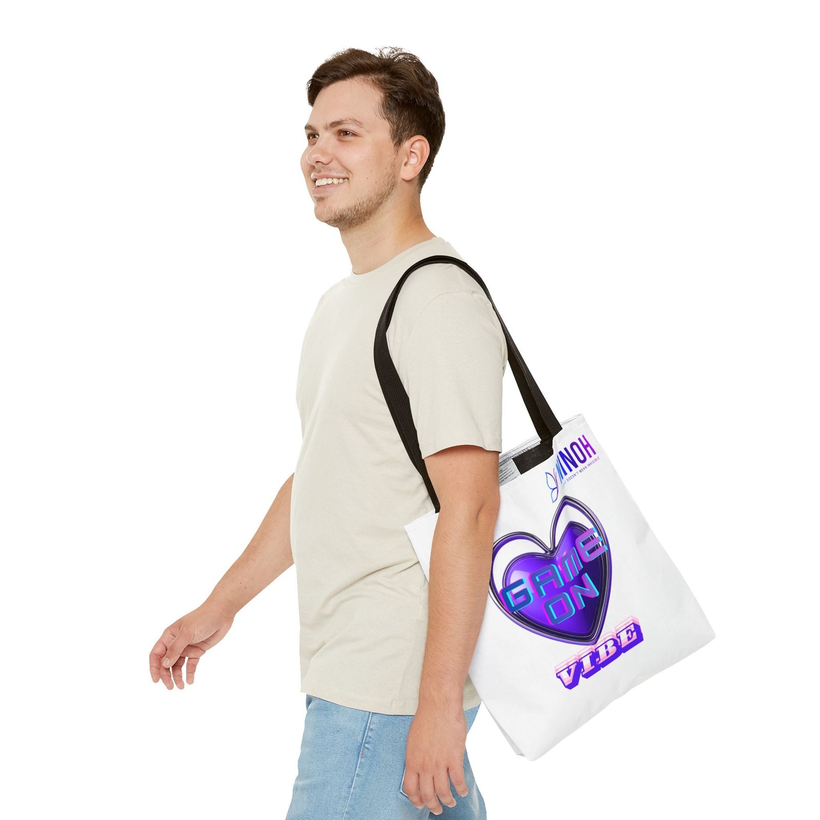Game On Vibe Tote Bag — NINOH Accent