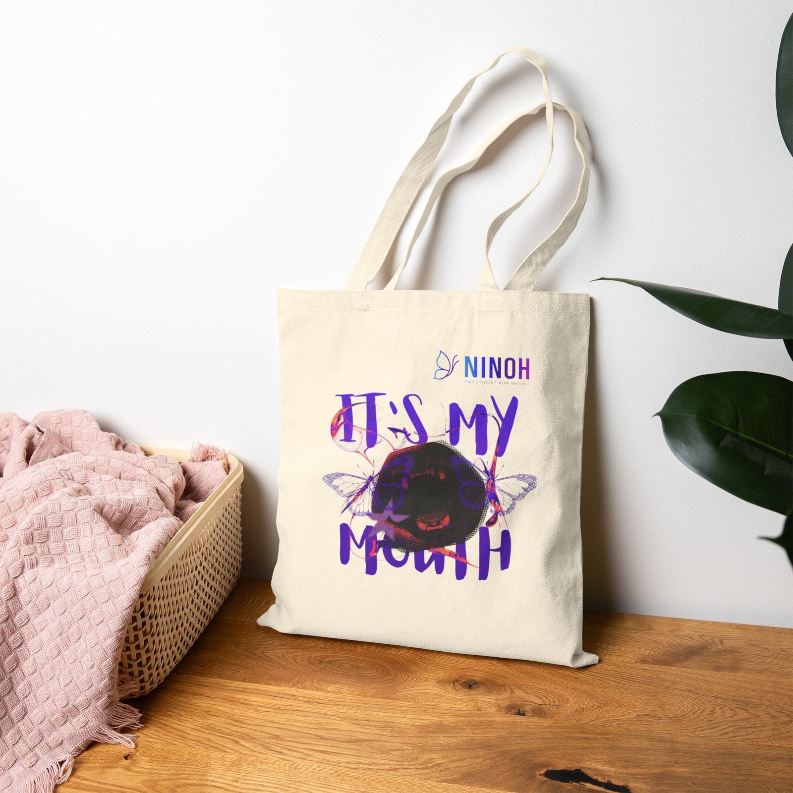 It's My Mouth Tote — Everyday Presence Collection