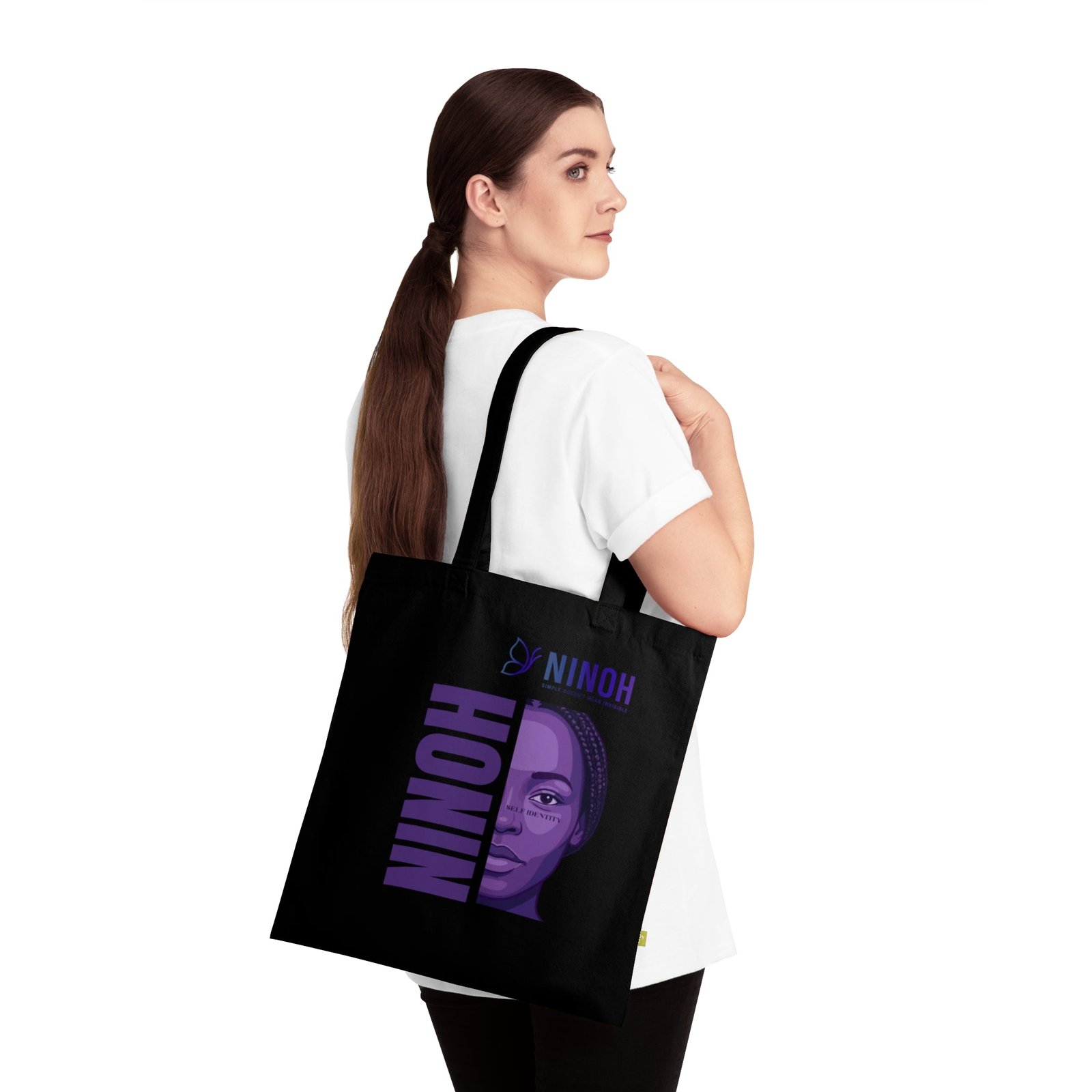 Self Identity Tote- Simple Doesn't Mean Invisible